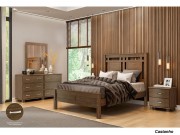 Mesa de Cabeceira Criado Mudo 02 Gavetas Isabella